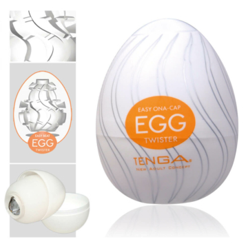 TENGA Egg Twister - maszturbációs tojás (1db)