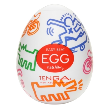 TENGA Egg Keith Haring Street - maszturbációs tojás (1db)