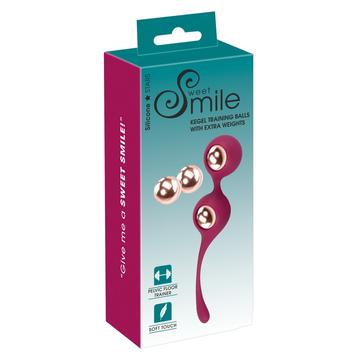 SMILE - variálható gésagolyó szett (piros)
