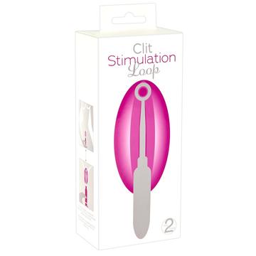 You2Toys Loop - fém csiklóvibrátor (ezüst-pink)