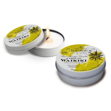Petits Joujoux Waikiki - masszázsgyertya - kókusz-ananász (43ml)