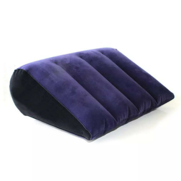 Magic Pillow - Felfújható szexpárna - ék alakú (lila)