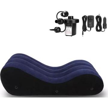 Magic Pillow - Felfújható szexágy - nagy (kék)