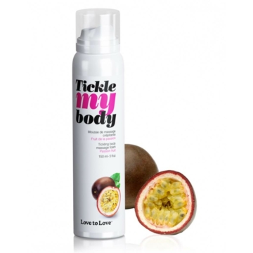 Tickle my body - masszázs hab - passion fruit (150ml)