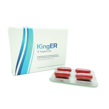 KingER - erős, étrend-kiegészítő kapszula férfiaknak (4db)