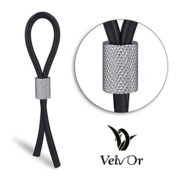 Velv'Or JBoa 303 - állítható péniszgyűrű (fekete)