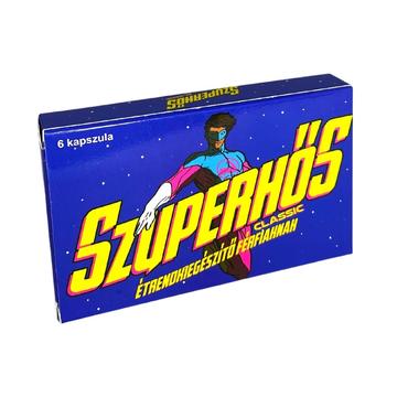 SZUPERHŐS CLASSIC POTENCIANÖVELŐ KAPSZULA FÉRFIAKNAK 6DB
