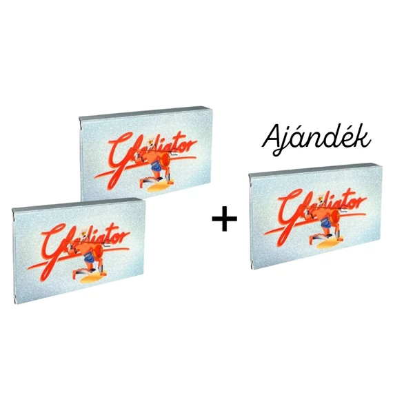 2+1 akció - Gladiátor kapszula férfiaknak (4db) csomag