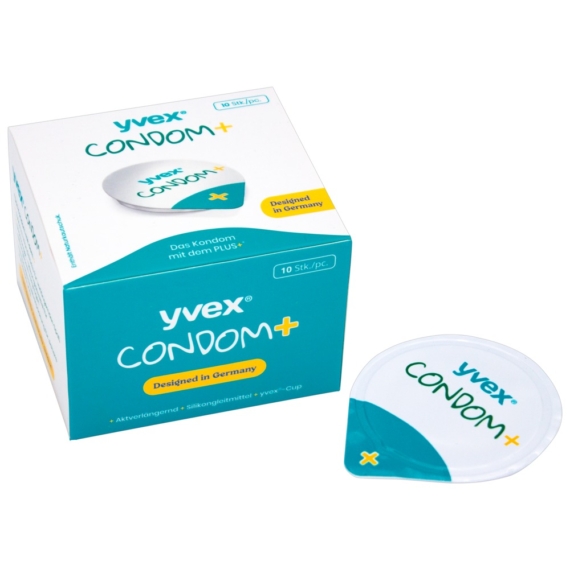 Yvex condom+ - extra vékony óvszer (10db) - 52mm