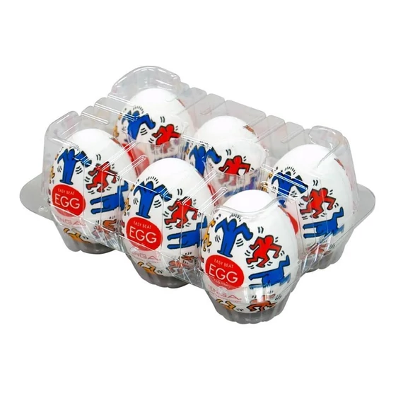 TENGA Egg Keith Haring Dance - maszturbációs tojás (6db)