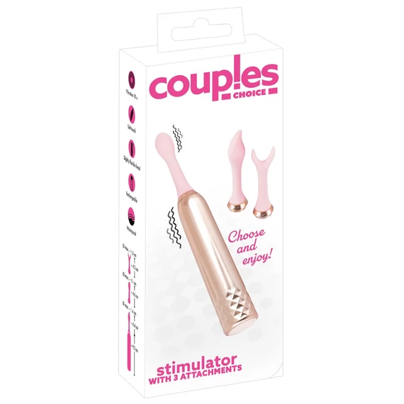 Couples Choice - akkus, csiklóvibrátor szett (3 részes)