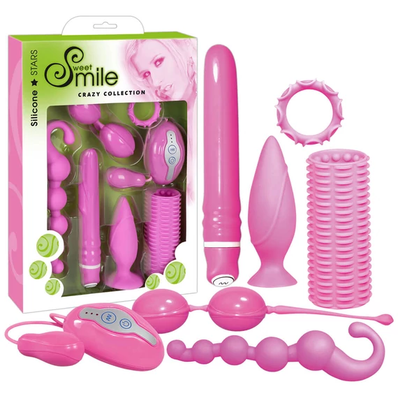 SMILE Crazy - vibrátoros készlet (7 részes)