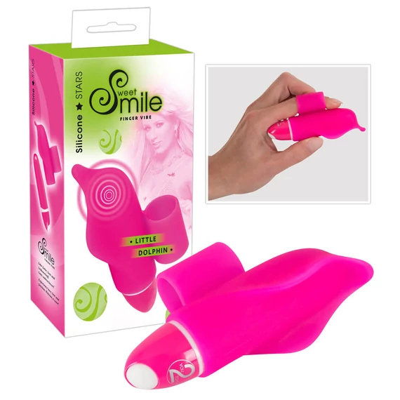 SMILE Little Dolphin - ujj vibrátor (pink)