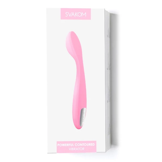 Svakom Keri - akkus csikló vibrátor (világos pink)