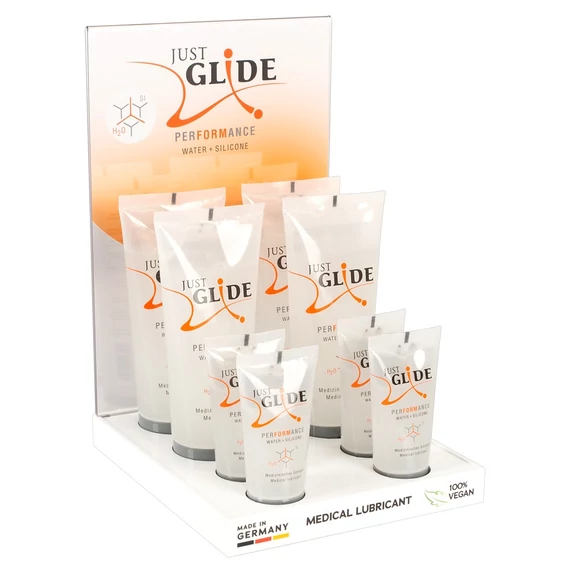 Just Glide Performance - Display és síkosító csomag (8 részes)