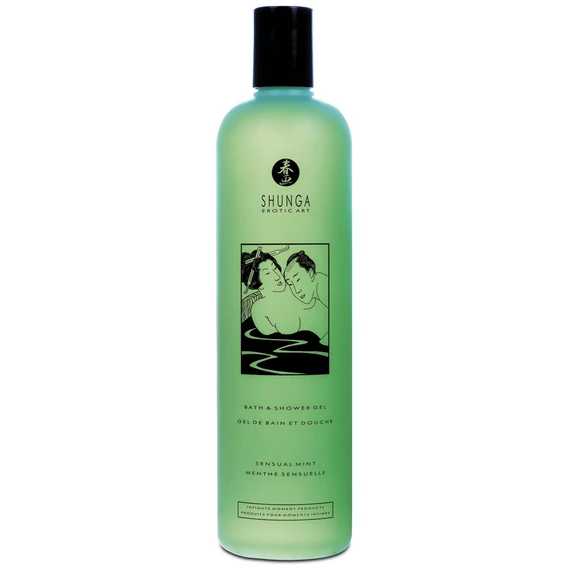 Shunga Bath & Shower - luxus fürdőgél - menta (500ml)