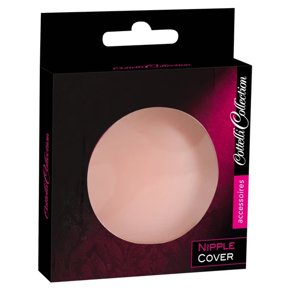 Cottelli Nipple Cover - kör mellbimbó tapasz - natúr ( 2db)
