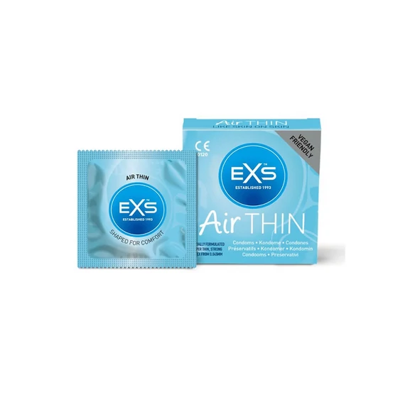 EXS Air Thin - latex óvszer (3db)