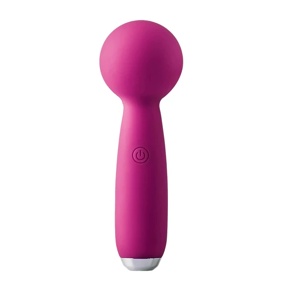 Flirts Travel Wand - akkus, mini masszírozó vibrátor (pink)