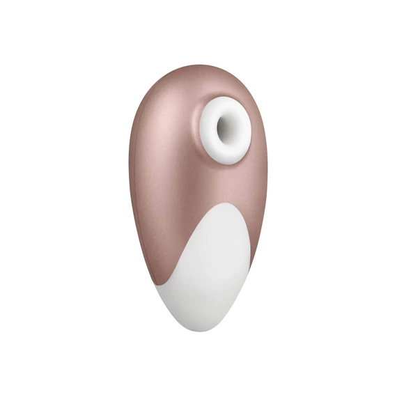 Satisfyer Deluxe - akkus vízálló csiklóizgató (bézs-fehér)