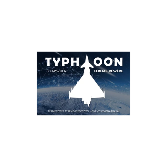 TYPHOON POTENCIANÖVELŐ KAPSZULA - 3DB