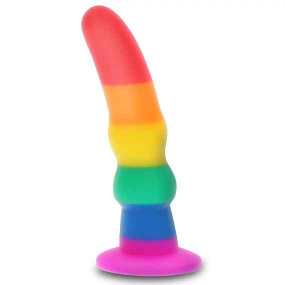 Plug Rainbow – színes anális izgató, 17 x 4 cm