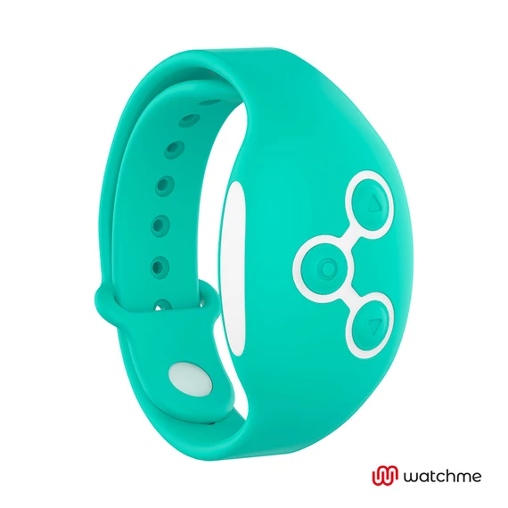 WATCHME - vízálló technológiai okosóra aquamarine színben