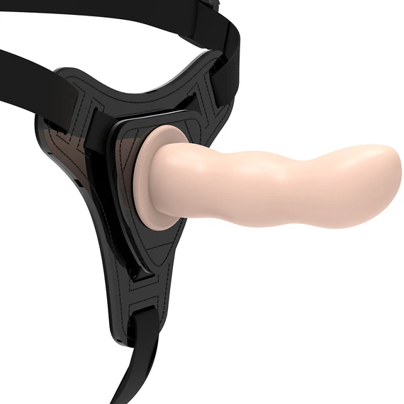 Fetish - prémium csiklóizgató g-pontos harnesz 12,5 cm