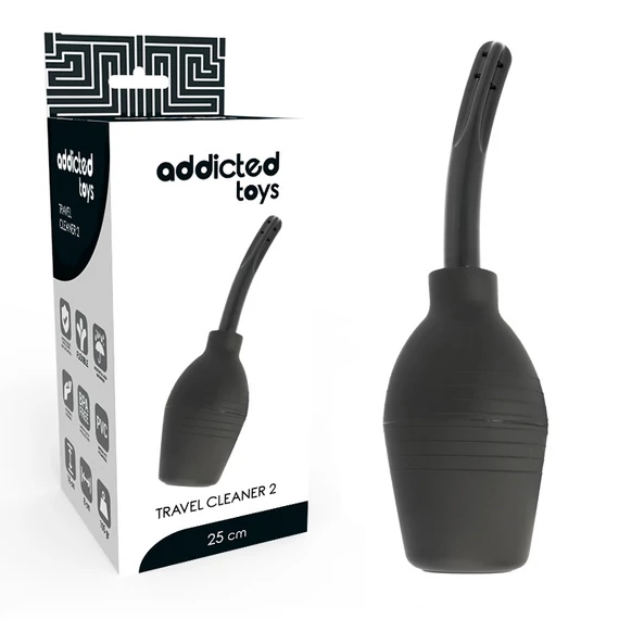 ADDICTED TOYS - prémium fekete maszturbátor