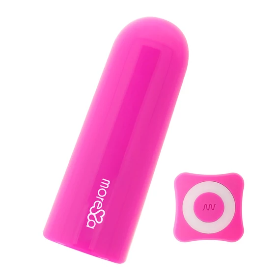 MORESA - távirányítós pink vibrátor elegáns kényeztetéshez