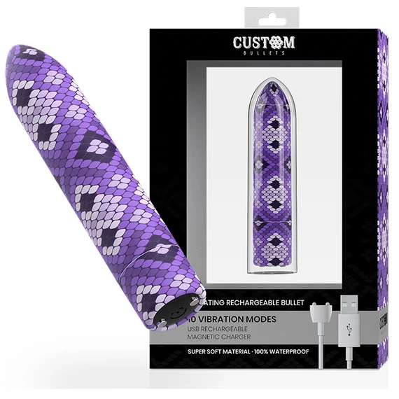 CUSTOM BULLETS – újratölthető mágneses golyó 10 fokozattal