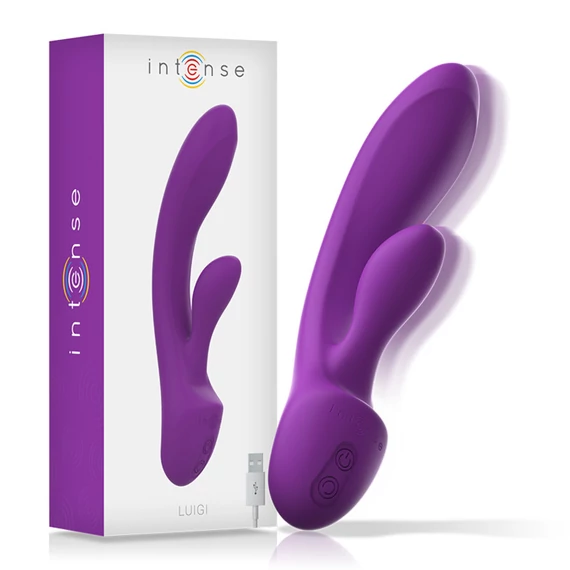 INTENSE – Luigi Rabbit prémium vibrátor folyékony szilikonból