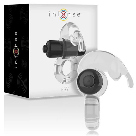 INTENSE – átlátszó vibráló gyűrű prémium élvezetért