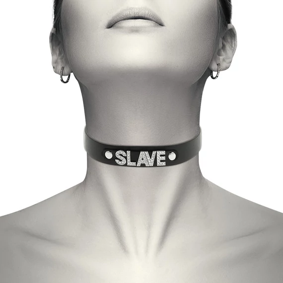 Coquette Chic Desire – stílusos vegán bőr choker
