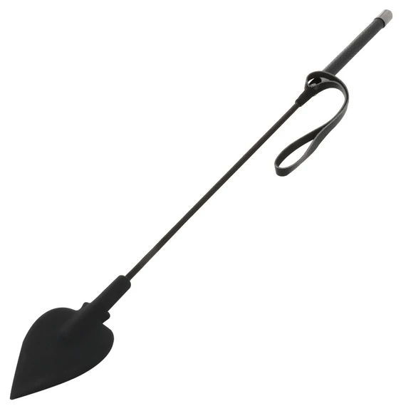 DARKNESS – fekete szilikon ostor 60 cm