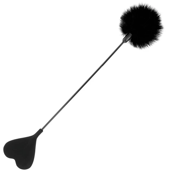 Darkness – 40 cm-es fekete tollas ostor érzelmi izgalomhoz