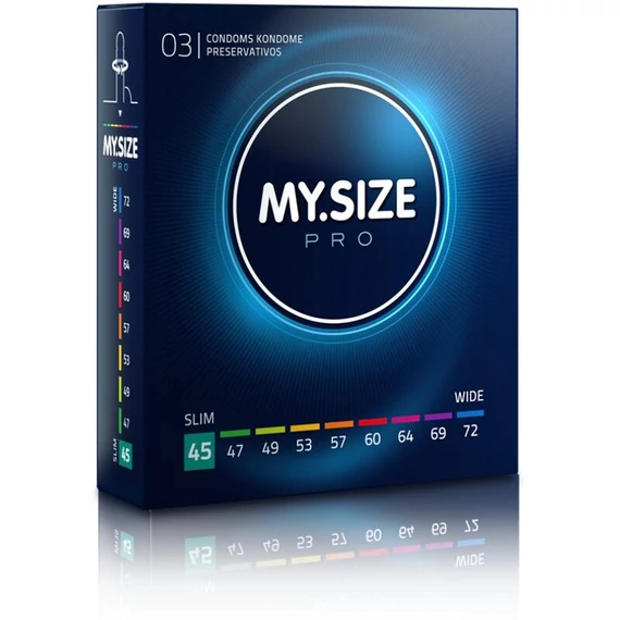 MY SIZE - prémium 45 mm óvszer (3 db)