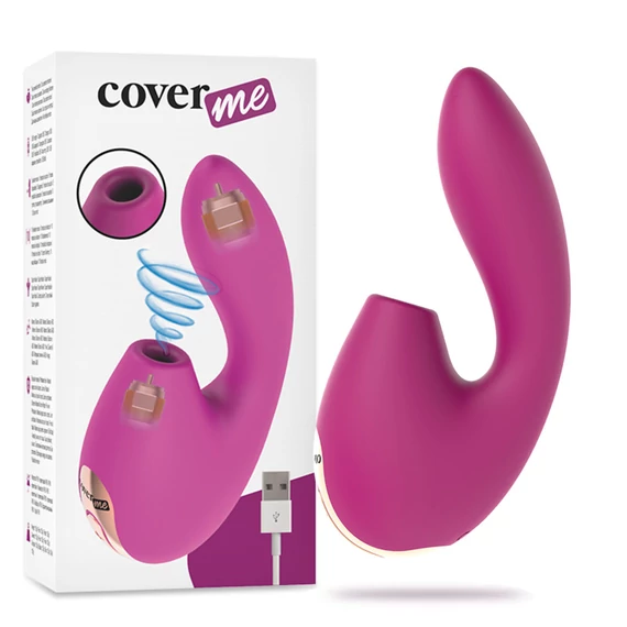 COVERME – erőteljes G-pont és csikló vibrátor 