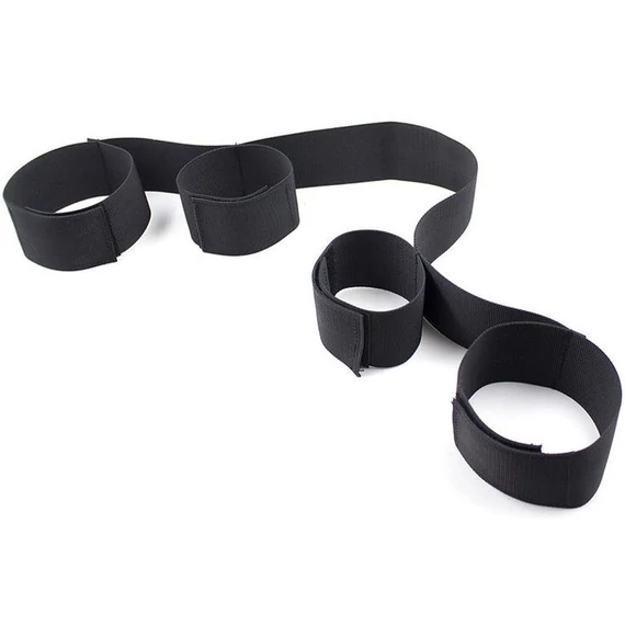 OHMAMA FETISH - puha nylon csuklókötés szorítóval