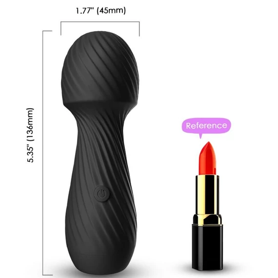 ARMONY - elegáns masszázs és vibrátor kicsi fekete
