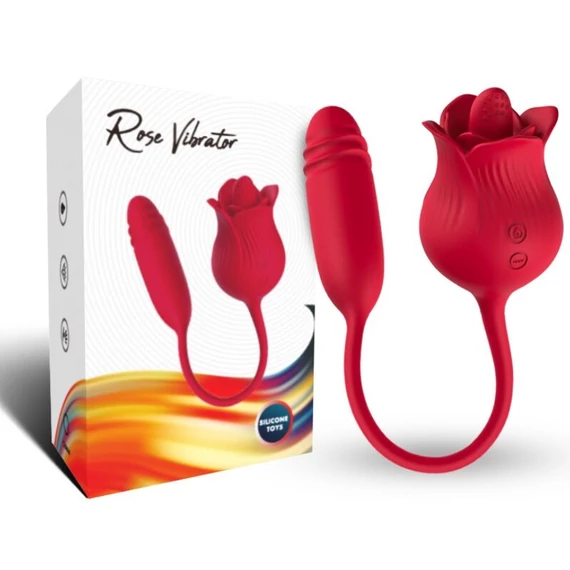 Armony Roselip – vibráló csiklóizgató és vibrátor pirosban