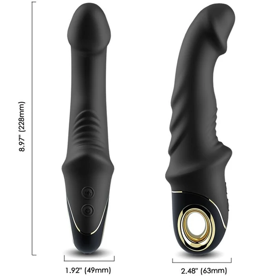 ARMONY Joyblade – forgó dildo vibrátor fekete színben