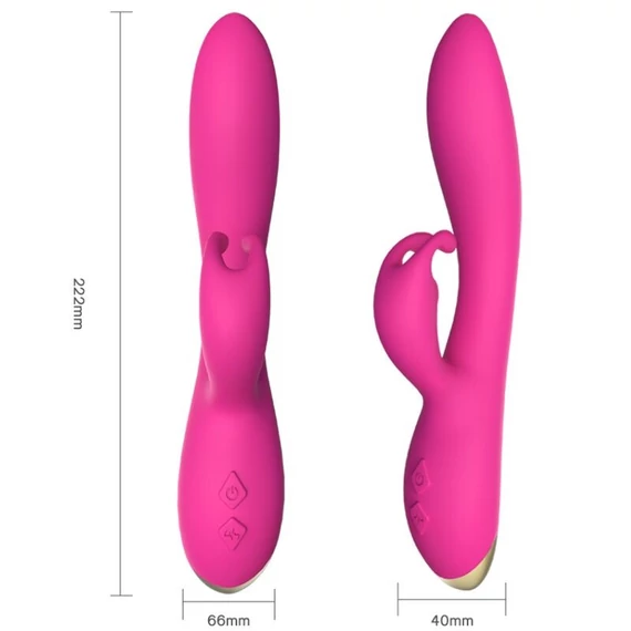 ARMONY Bonnie  prémium nyuszi vibrátor fukszia színben