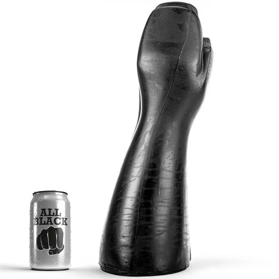 ALL BLACK – prémium fisting dildo 39 cm