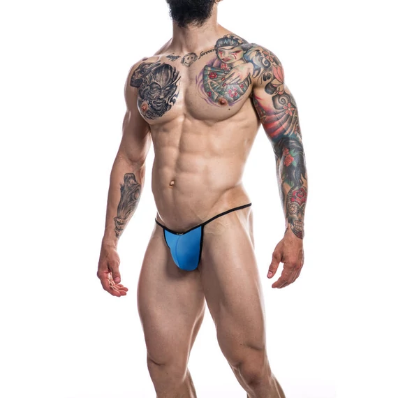 CUT4MEN - elegáns férfi brieftanga királykék színben
