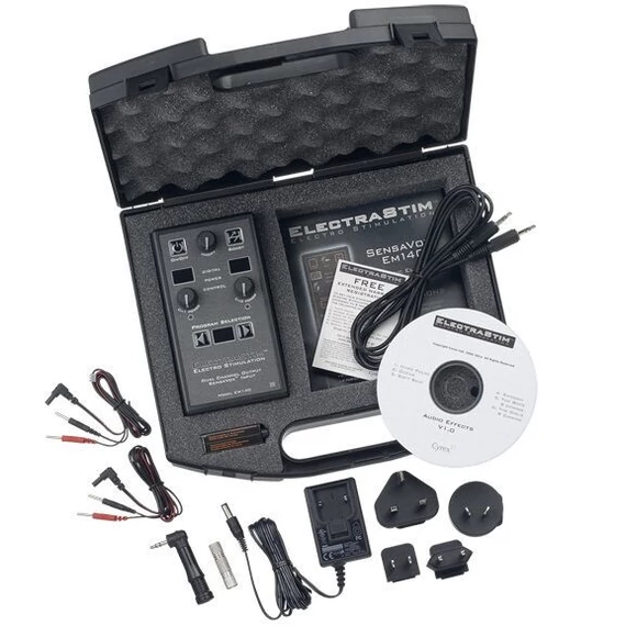 ELECTRASTIM - SENSAVOX E-STIM STIMULÁTOR - Intimt kényelmet és érzéki örömöt nyújtó prémium eszköz 35-54 éveseknek.