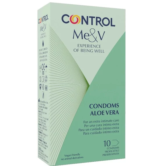 CONTROL - aloe verás óvszer, 10 dbos kiszerelés