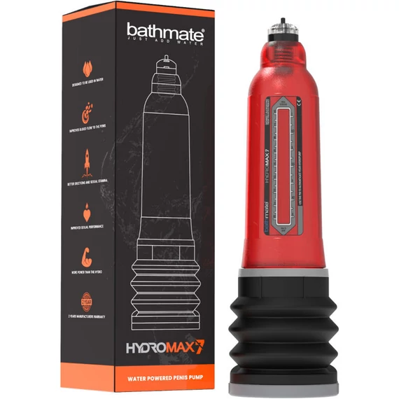 BATHMATE - HYDROMAX 7 – prémium pénisznövelő pumpa