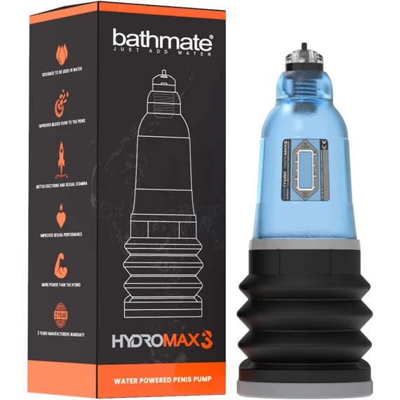 Bathmate Hydromax 3 – víz alatti péniszpumpa