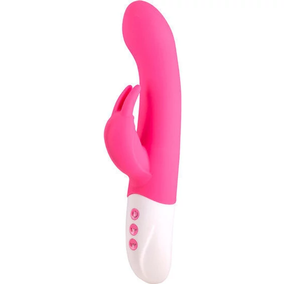 SEVEN CREATIONS - Intenzív Pink Nyúl vibrátor prémium élvezethez